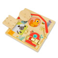 TookyToy - Wooden Latches Activity Board