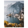 Ambassador - Photographers Collection 1000 Piece Puzzle - Lakeside Winter Village