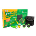 Greenbean Science - Nature Survival Kit - Binocular with Lanyard & Compass