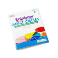 Greenbean Mathematics - Rainbow Angle Circles - Magnetic Demo Set