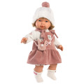 Llorens - Baby Girl Doll with Clothing & Accessories: Carla - 42cm (Mechanism Optional)