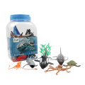 Planet Greenbean - Ocean Animals Playset - 40pcs in Bucket