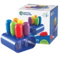 Learning Resources - Primary Science - Jumbo Eyedroppers with Stand - 6pcs