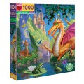 eeBoo - Kind Dragon 1000 Pieces Square Puzzle