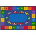 Learning Carpets - Alphabet Cars - Rectangle - 366 x 244 cm
