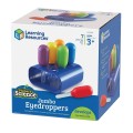 Learning Resources - Primary Science - Jumbo Eyedroppers with Stand - 6pcs
