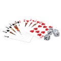 Ambassador - Classic Games - Quality Playing Cards - 2 x Playing Card Decks & 5 Dice