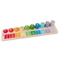 Classic World - Count & Match - Counting Stacker - 65pcs