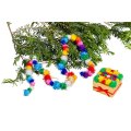 Anthony Peters - Assorted Glitter Pom Poms Jumbo Pack: 100 Pieces