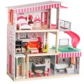 TopBright - Modern Doll House - Fully Furnished with Lights & Sounds - 80 x 25 x 75 cm - 20pcs