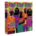 eeBoo - Find Your Voice 1000 Piece Square Puzzle