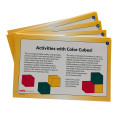 EDX Education - Colour Cubes - Wooden 20mm with Cards - 102pcs - Polybag