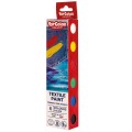 Toy Color - Ready Mix Paint Pots - Textile - Superwashable Tempera - 6 Colours - 25ml Retail Pack