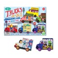 eeBoo - Trucks and Bus Matching Game