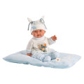 Llorens - Newborn Baby Boy Doll with Cushion, Clothing & Accessories: Bebito - 26cm