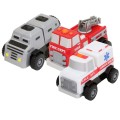 Popular Playthings - Magnetic Build-A-Truck: Fire and Rescue