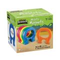 Learning Resources - Primary Science - Horseshoe-Shaped Magnets - Set of 6