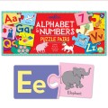 eeBoo - Alphabet & Numbers Puzzle Pairs
