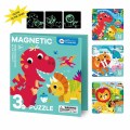 Jar Mel - 3 In 1 Magnetic Luminous Puzzle- Were Dinosaurs Alive Today?