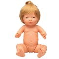 Les Dolls By Greenbean - Baby Doll - Anatomically Correct with Hair - Caucasian Girl
