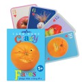 eeBoo - Crazy Faces Playing Cards