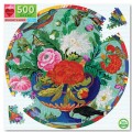 eeBoo - Bouquet and Birds 500pc Round