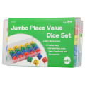 EDX Education - Dice - Jumbo Place Value Set - 34mm - 24pcs