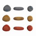 EDX Education - Junior Rainbow Pebbles - Eco Friendly FPC Material - 3 Shapes - 6 Colours - 8 Dou...
