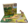 National Geographic - Puzzle - Giraffe - 12pcs with Toy