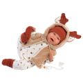Llorens - Baby Girl Doll with Laughing Mechanism, Clothing & Accessories: Mimi - 40cm