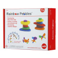 EDX Education - Rainbow Pebbles - Activity Set - 20 Activity Cards - 36pcs