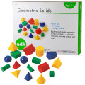 EDX Education - Geometric Solids - 10cm Plastic - 17pcs
