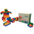 Create By Greenbean - Jumbo Soft Blocks - Basic - 60pcs - Eco Box