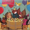 eeBoo - Animal Party 64 pc Puzzle
