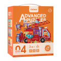 Mideer - Level Up Puzzles - 3-in-1 - Level 4 Order Transport