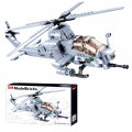 Sluban - Model Bricks - AH 1Z Attack Helicopter - 482pcs