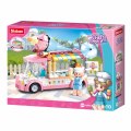 Sluban - Girls Dream - Ice cream Truck - 145pcs