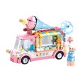 Sluban - Girls Dream - Ice cream Truck - 145pcs