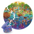 Mideer - Round Puzzle - A Day in the Forest - 150pcs