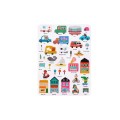 TookyToy - Silicone Sticker Book - Busy City