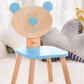 Classic World - Bear Chair for Kids - Blue