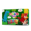 TookyToy - Finger Paint - 6 Colors - 60ml