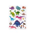 TookyToy - Silicone Sticker Book - Dinosaur Museum