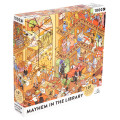Big Potato Games - Mayhem at the Library Family Puzzle: 1000 Pieces