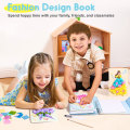 Jar Mel - Fashion Design Drawing Book - Magic Princesses