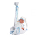 Llorens - Baby Boy Doll with Baby Swing, Clothing & Accessories: Mimo - 40cm (Mechanism Optional)