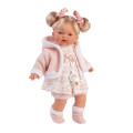Llorens - Baby Girl Doll with Clothing & Accessories: Roberta - 33cm (Mechanism Optional)