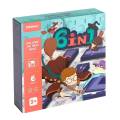 Mideer - 6 In 1 Magnetic Boardgame - Challenge The Magic House
