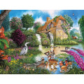 Gibsons - Flora & Fauna 4 x 500 Piece Jigsaw Puzzle
