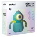 Mideer - Monster Bubbles: Interactive Bubble Machine with Lights and Music - Blue